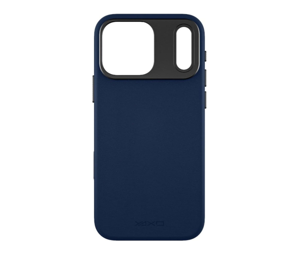 YAXO Leather Gear Slim Case MagSafe iPhone 17 Pro Max Dusky Blue - 1455906 - zdjęcie